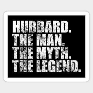 Hubbard Legend Hubbard Family name Hubbard last Name Hubbard Surname Hubbard Family Reunion Sticker